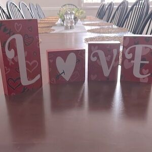 WOOD LOVE BLOCKS